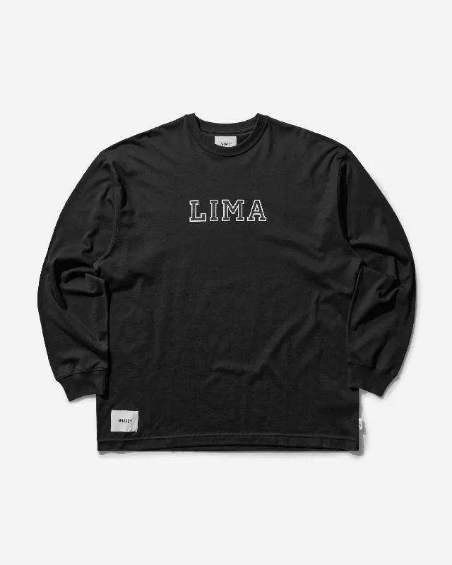 Men's short - sleeve linen t - shirts for summer beach outingsMen's Academy Longsleeve T-Shirt Black Men's short - sleeve linen t - shirts for summer beach outingsMen's Academy Longsleeve T-Shirt Black