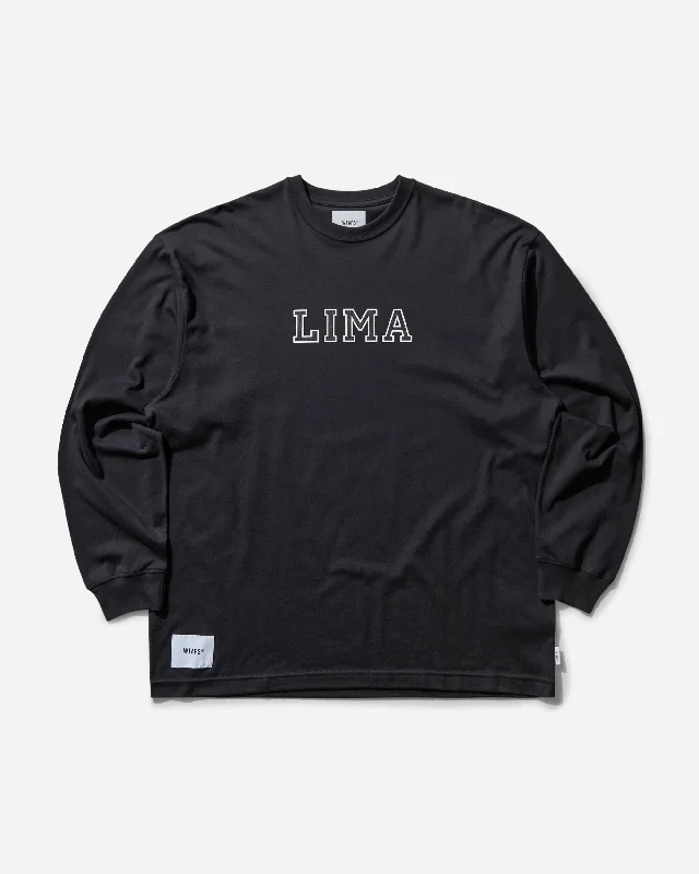 Men's thermal t - shirts with a high - neck design for cold weatherMen's Academy Longsleeve T-Shirt Navy Men's thermal t - shirts with a high - neck design for cold weatherMen's Academy Longsleeve T-Shirt Navy