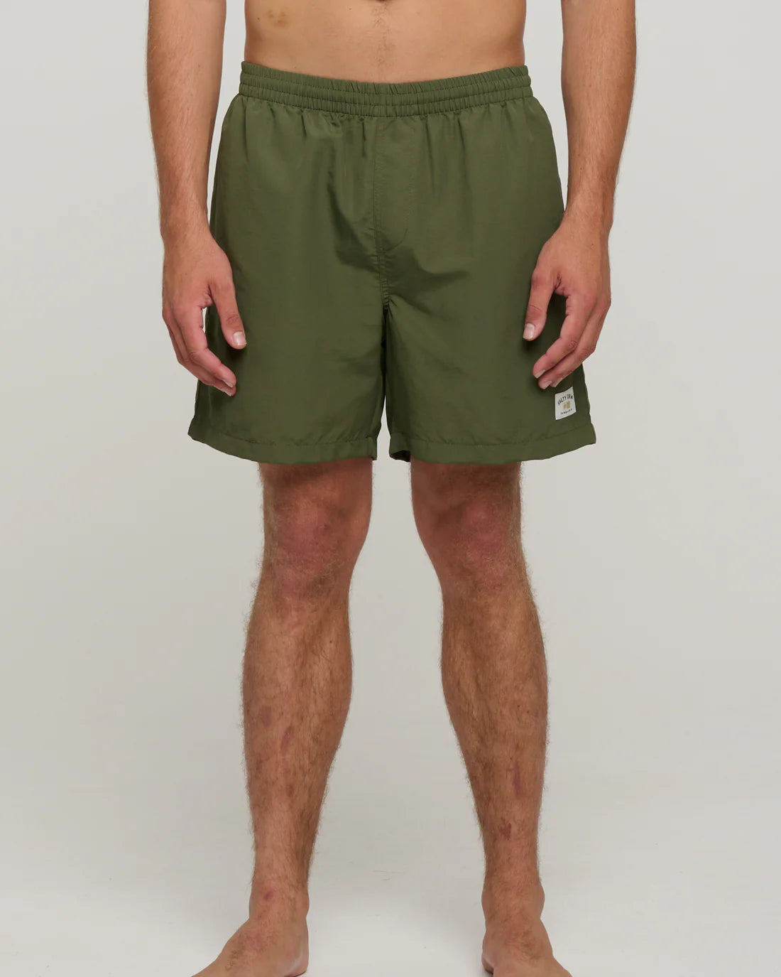 Men's checkered pattern wool shorts for a stylish winter layering optionAlpha Flag Watershort - Olive Men's checkered pattern wool shorts for a stylish winter layering optionAlpha Flag Watershort - Olive