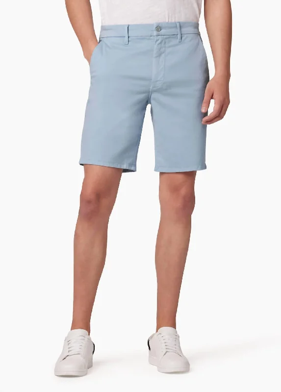 Men's high - waisted swim shorts with UPF protection for beach vacations Brixton Short In Celestial Blue Men's high - waisted swim shorts with UPF protection for beach vacations Brixton Short In Celestial Blue