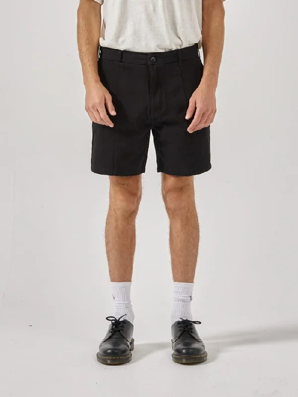 Men's flat - front chino shorts for semi - formal summer events   Constant Thrills Short - Black