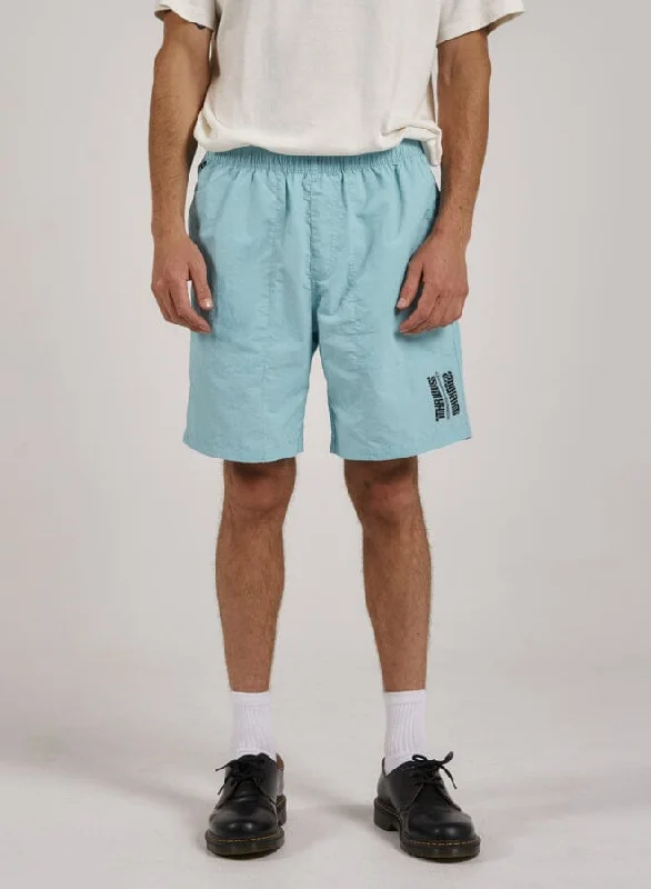 Men's pleated front twill shorts for a classic and sophisticated appearance Fantasy Short - Holiday Teal Men's pleated front twill shorts for a classic and sophisticated appearance Fantasy Short - Holiday Teal