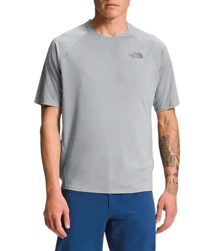 Men's pleated front twill shorts for a classic and sophisticated appearance Men's Big Pine Short Sleeves Shirt In Meld Grey Heather Men's pleated front twill shorts for a classic and sophisticated appearance Men's Big Pine Short Sleeves Shirt In Meld Grey Heather