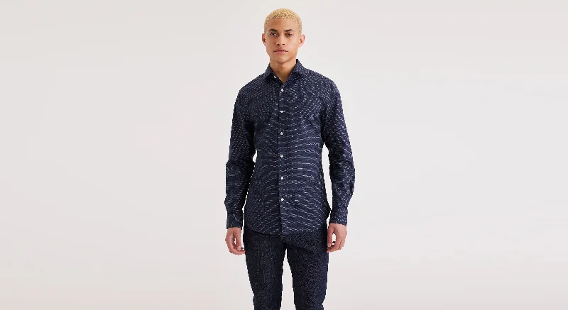 Men's pleated front twill shorts for a classic and sophisticated appearance Men's Slim Fit Crafted Shirt Men's pleated front twill shorts for a classic and sophisticated appearance Men's Slim Fit Crafted Shirt