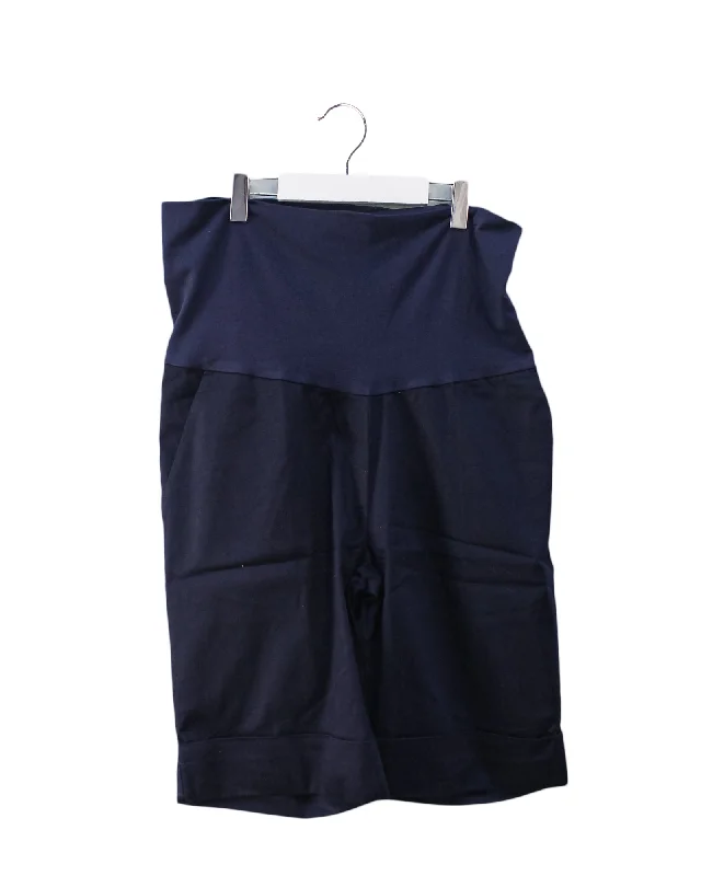 Men's wide - leg linen blend shorts for a relaxed beachside vibeMothers en Vogue Maternity Shorts M Men's wide - leg linen blend shorts for a relaxed beachside vibeMothers en Vogue Maternity Shorts M