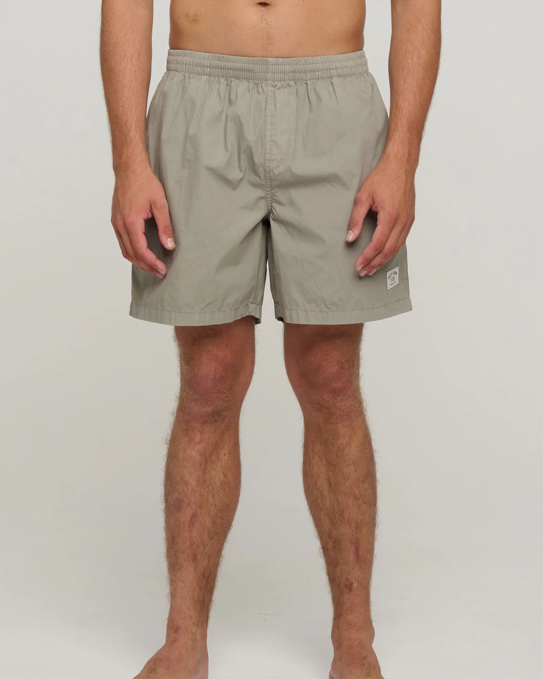Men's floral print silk blend shorts for a unique night - out lookNautical Beachshort - Kelp Green