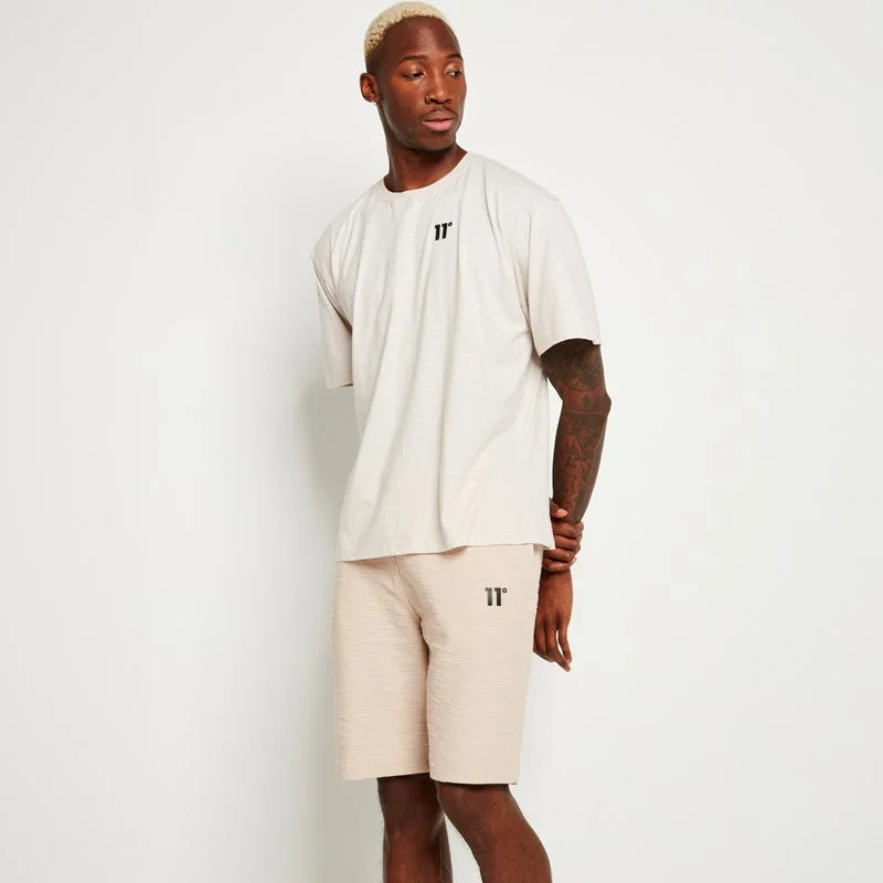 Men's plaid pattern wool blend shorts for a preppy fall style Oversized Flight Shorts - Stone Men's plaid pattern wool blend shorts for a preppy fall style Oversized Flight Shorts - Stone