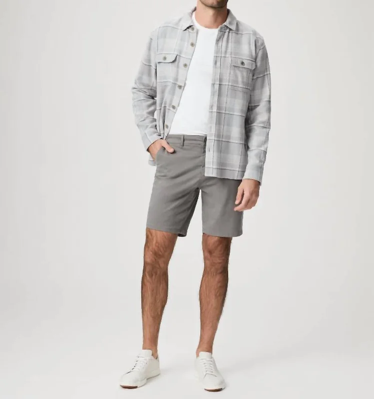 Men's high - waisted swim shorts with UPF protection for beach vacations Phillips Short In Cool Slate Men's high - waisted swim shorts with UPF protection for beach vacations Phillips Short In Cool Slate