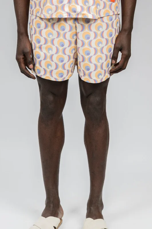 Men's drawstring casual linen shorts for a laid - back summer look Retro Resort Short Men's drawstring casual linen shorts for a laid - back summer look Retro Resort Short