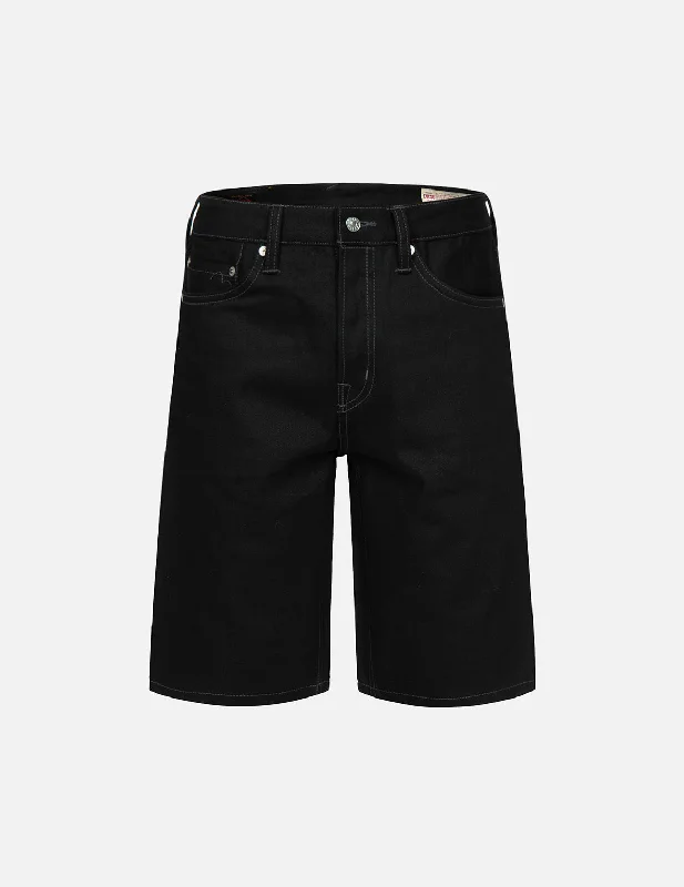 Men's moisture - wicking performance shorts for sweaty outdoor activities Samurai and Seagull Embroidery Denim Shorts Men's moisture - wicking performance shorts for sweaty outdoor activities Samurai and Seagull Embroidery Denim Shorts