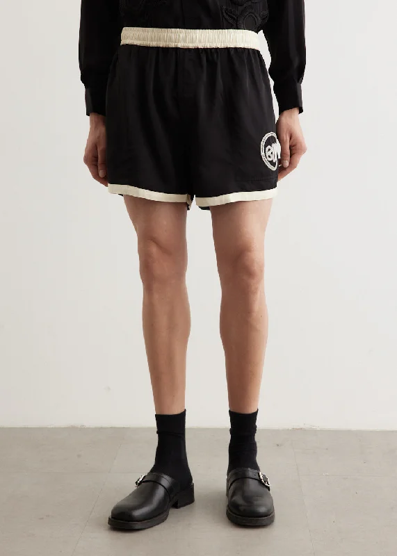 Men's neon - colored athletic shorts for high - visibility workouts Satin Gym Shorts Men's neon - colored athletic shorts for high - visibility workouts Satin Gym Shorts