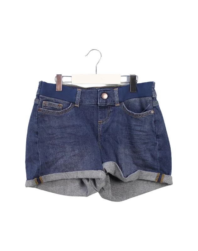 Men's side - stripe track shorts for a sporty running lookSeraphine Maternity Shorts XS (US2) Men's side - stripe track shorts for a sporty running lookSeraphine Maternity Shorts XS (US2)