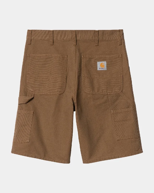 Men's zip - pocket canvas shorts for added functionality during travelSingle Knee Short | Hamilton Brown (rinsed) Men's zip - pocket canvas shorts for added functionality during travelSingle Knee Short | Hamilton Brown (rinsed)
