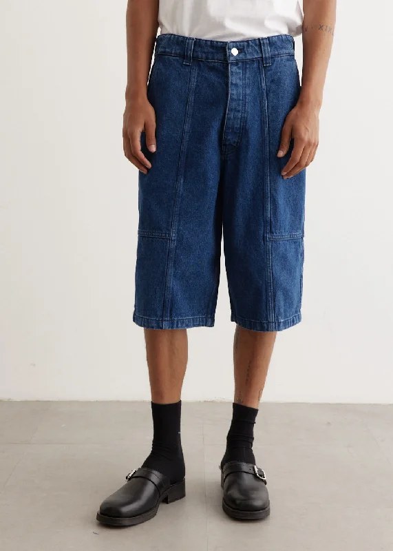 Men's plaid pattern wool blend shorts for a preppy fall style   Workwear Shorts