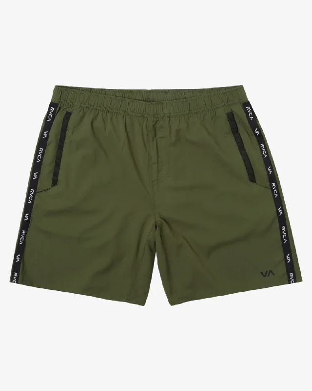 Men's button - fly denim work shorts for durability on the job Yogger Control 17" Training Shorts - Olive Men's button - fly denim work shorts for durability on the job Yogger Control 17" Training Shorts - Olive